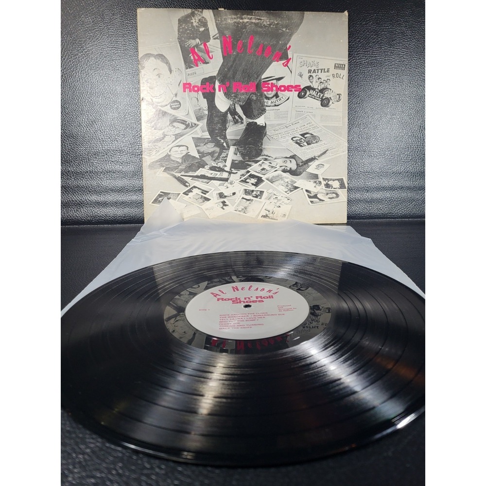 Rare Auto Al Nelson's - Rock‎ n' Roll Shoes Vinyl LP, Autographed Back